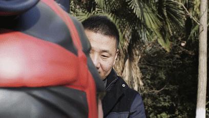 紫色长袍兵马俑,紫色衣服兵马俑