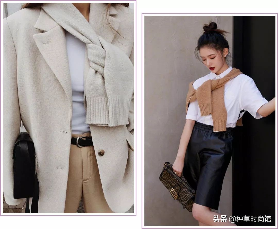 针织衫要怎样穿才时髦,原来针织衫还能这样穿太时髦了