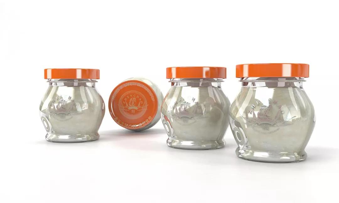 中国风时尚燕窝盒包装,100克燕窝礼盒高档包装盒