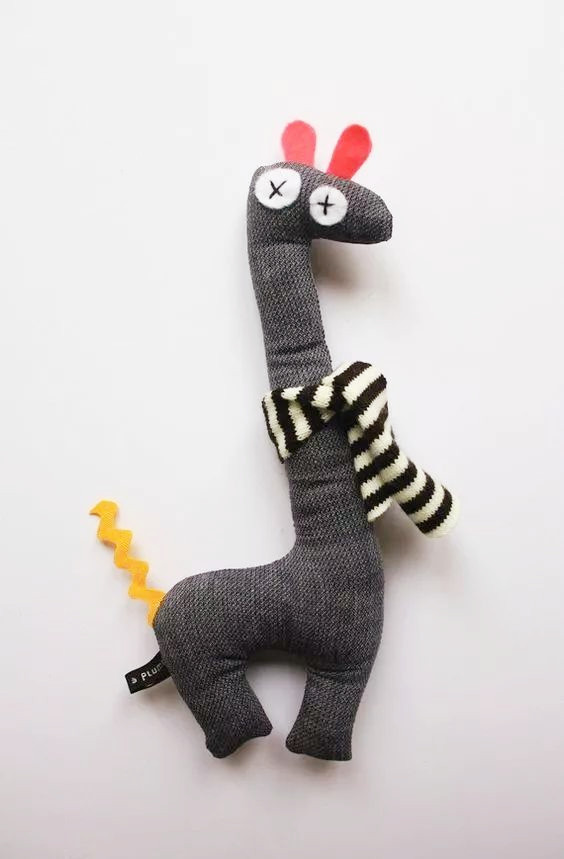 布艺玩偶大白鹅制作图纸,布艺玩偶图纸纸样