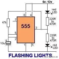 555定时器输出电压,555定时器动画演示