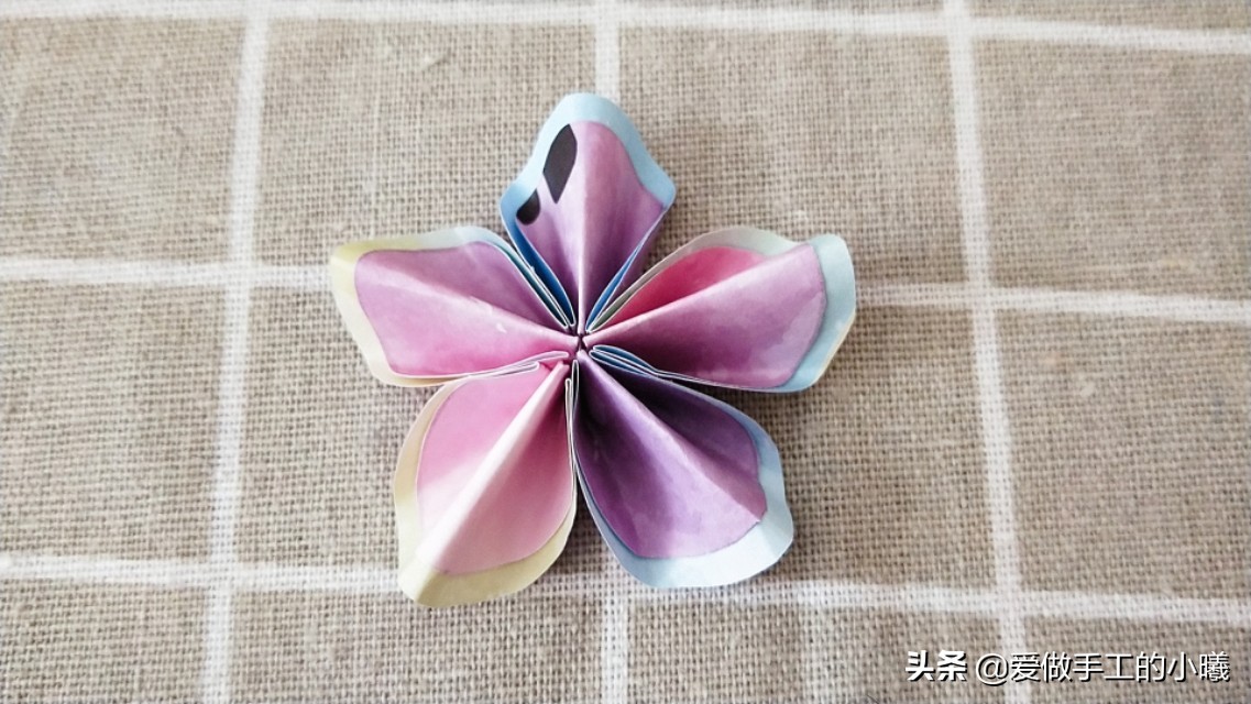 折纸小花最简单的方法,折纸小花最简单的方法步骤