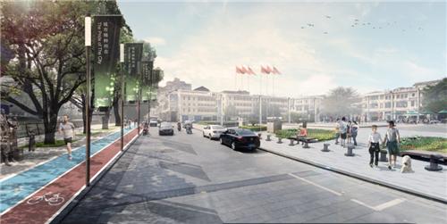 江门长堤路网红打卡地,河堤路网红打卡地最新状况