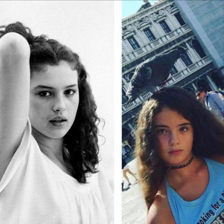 意大利女神莫妮卡·贝鲁奇，17岁女儿长得真漂亮，继承妈妈的美貌