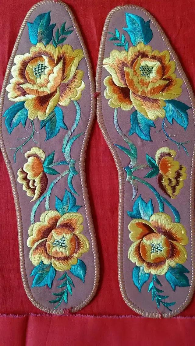 手工艺术鞋垫7层,各种既好看又简单的手工鞋垫