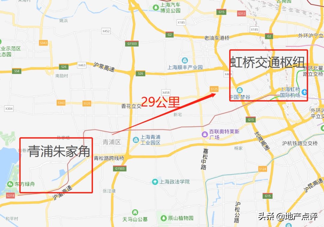 上海虹桥商务区核心板块,长三角大虹桥板块