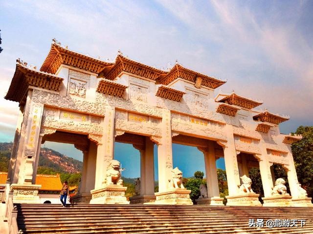 珠海的凤凰山风景区,珠海凤凰山普陀寺入口登山路线图