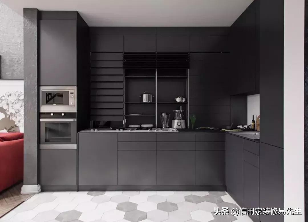 橱柜都有什么颜色好看的,橱柜白色台面配什么颜色的门好看