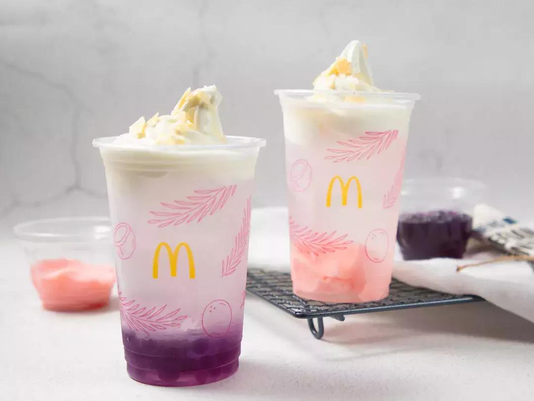 麦当劳浓浓厚椰系列,麦当劳脆脆椰