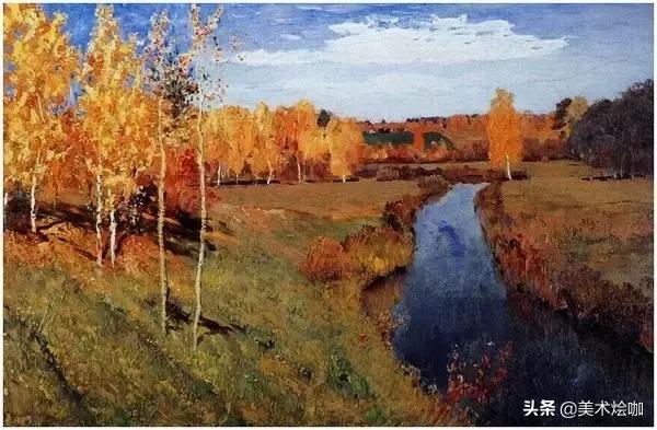 俄国画家列维坦的风景画,俄国画家伊萨克列维坦