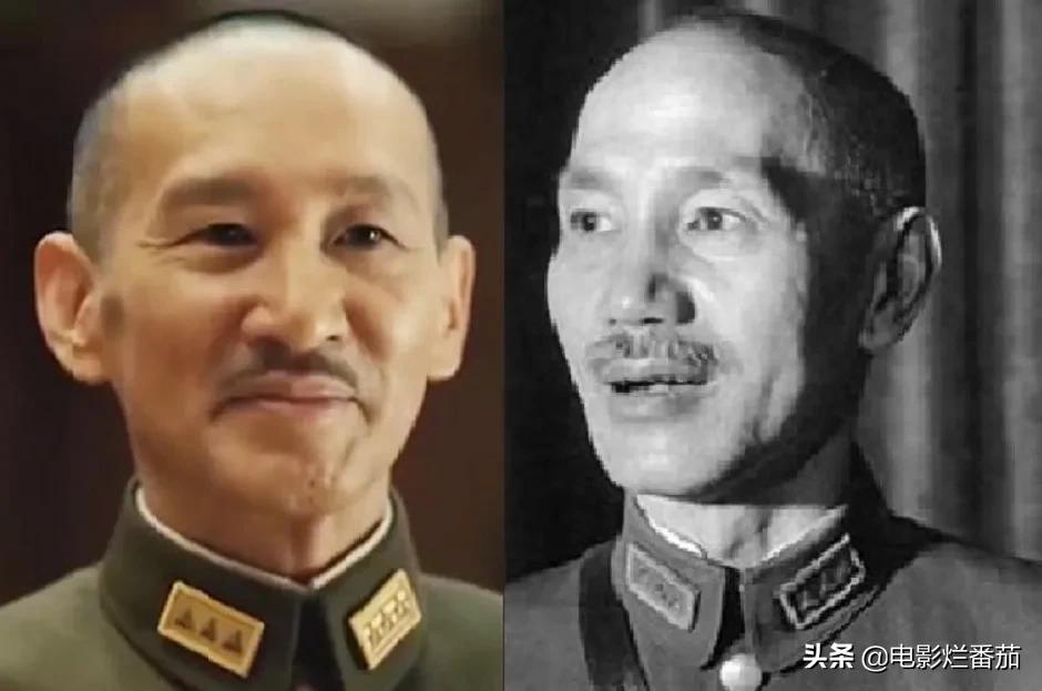 王劲松演蒋介石全身像,王劲松扮演蒋介石像吗