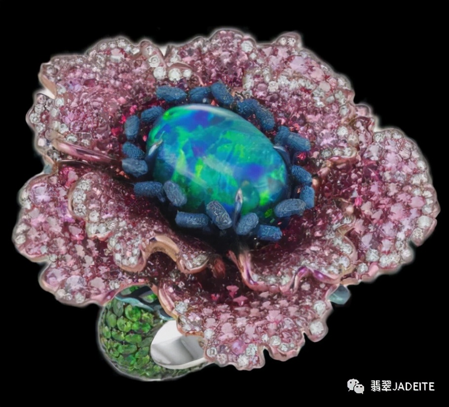 课堂|世界顶级奢侈品牌这些年重金打造的欧泊首饰（上）