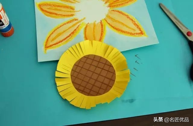 幼儿园向日葵绘本手工制作简单的,向日葵手工diy图片大全大图