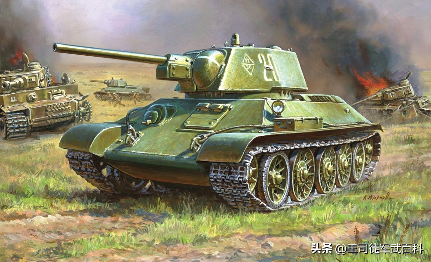t34-85坦克优点和缺点,t3485打得过哪些德军坦克