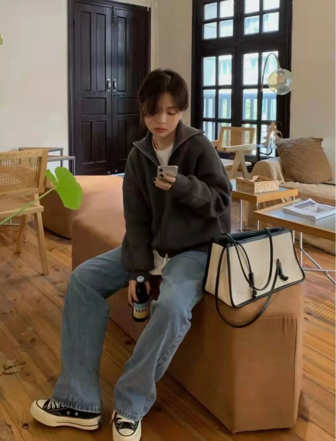 身材单薄怎么穿衣服,身材不好冬天怎么穿搭显高