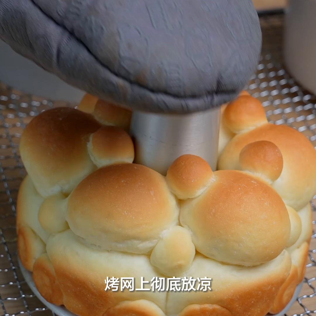 【食间】小熊挤挤包，这就是烘焙的乐趣吧，可可爱爱，蓬蓬...
