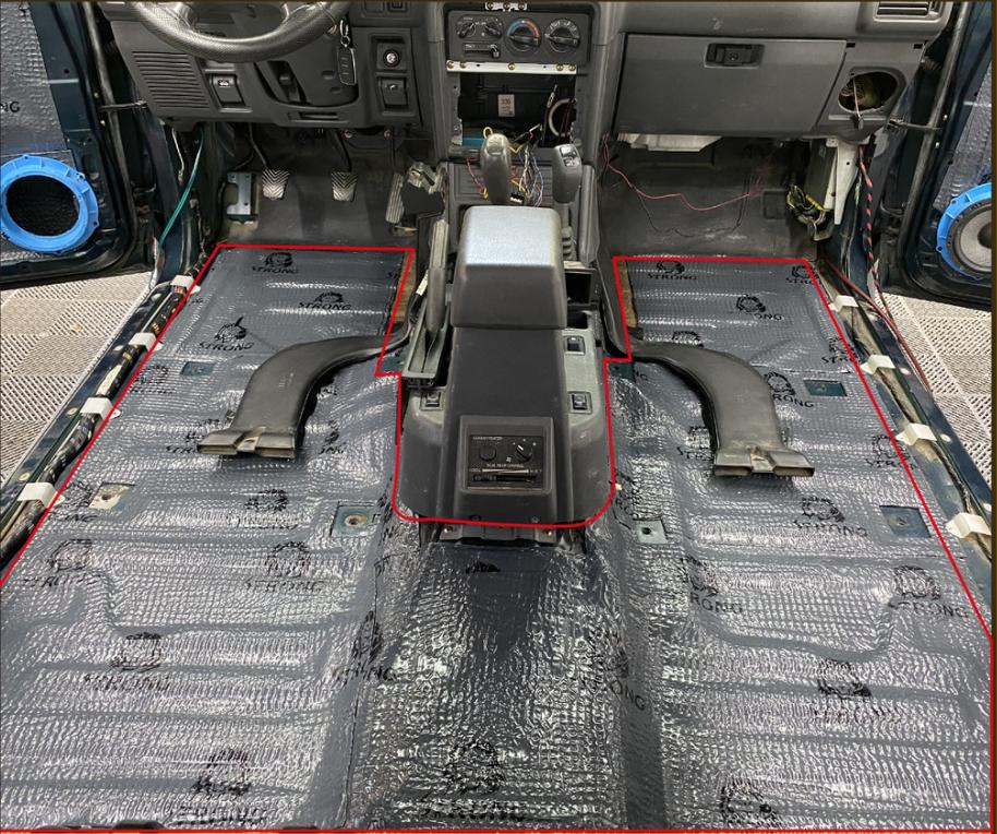 三菱帕杰罗音响升级有难度吗,帕杰罗改音响和隔音