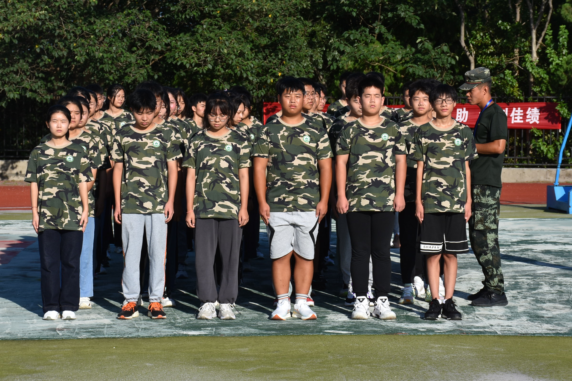 淮安市第一山中学2022级高一新生国防教育系列活动精彩纷呈