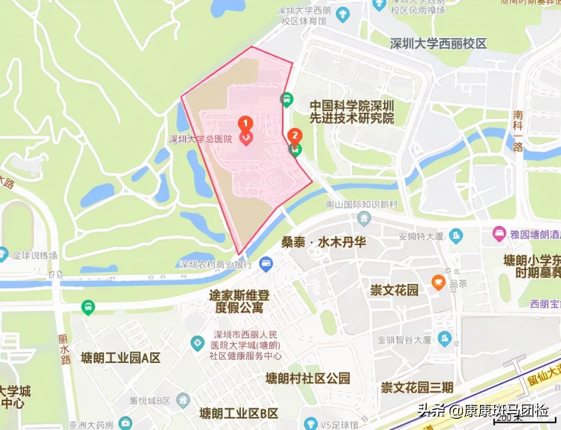 深圳市南山区爱康国宾体检中心,深圳三甲医院体检项目