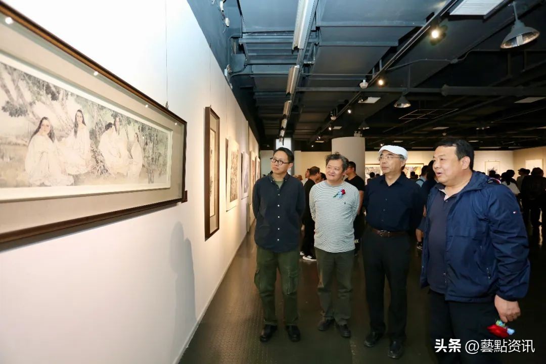 中国画名家邀请展在京隆重开幕,当代中国画实力派青年学术邀请展