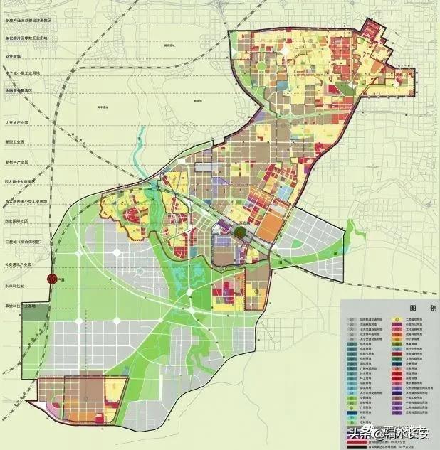 西安市区划分详细图,西安市新城区地图区域划分