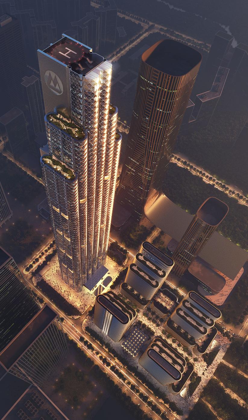 深圳招商银行全球总部幕墙,深圳招商银行大厦封顶