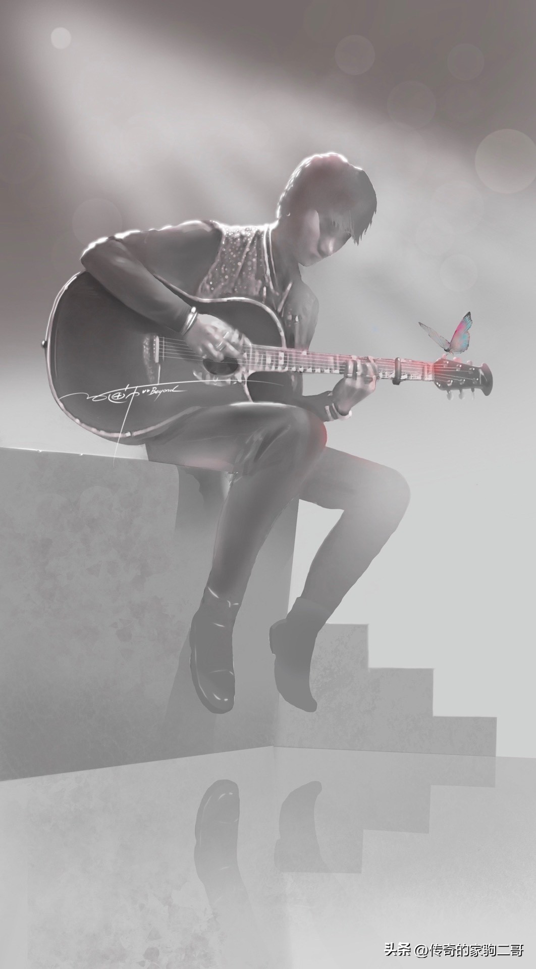 成长记致敬一代音乐天才黄家驹,致敬伟大的音乐家黄家驹