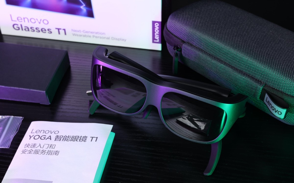 联想yoga智能眼镜t1开箱,联想yoga智能眼镜t1评测