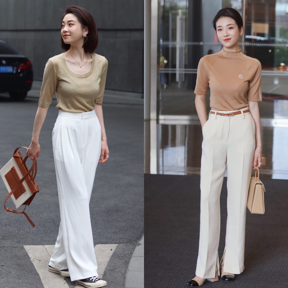 好看的裤子潮流推荐显高,今年流行什么裤子显高又有气质