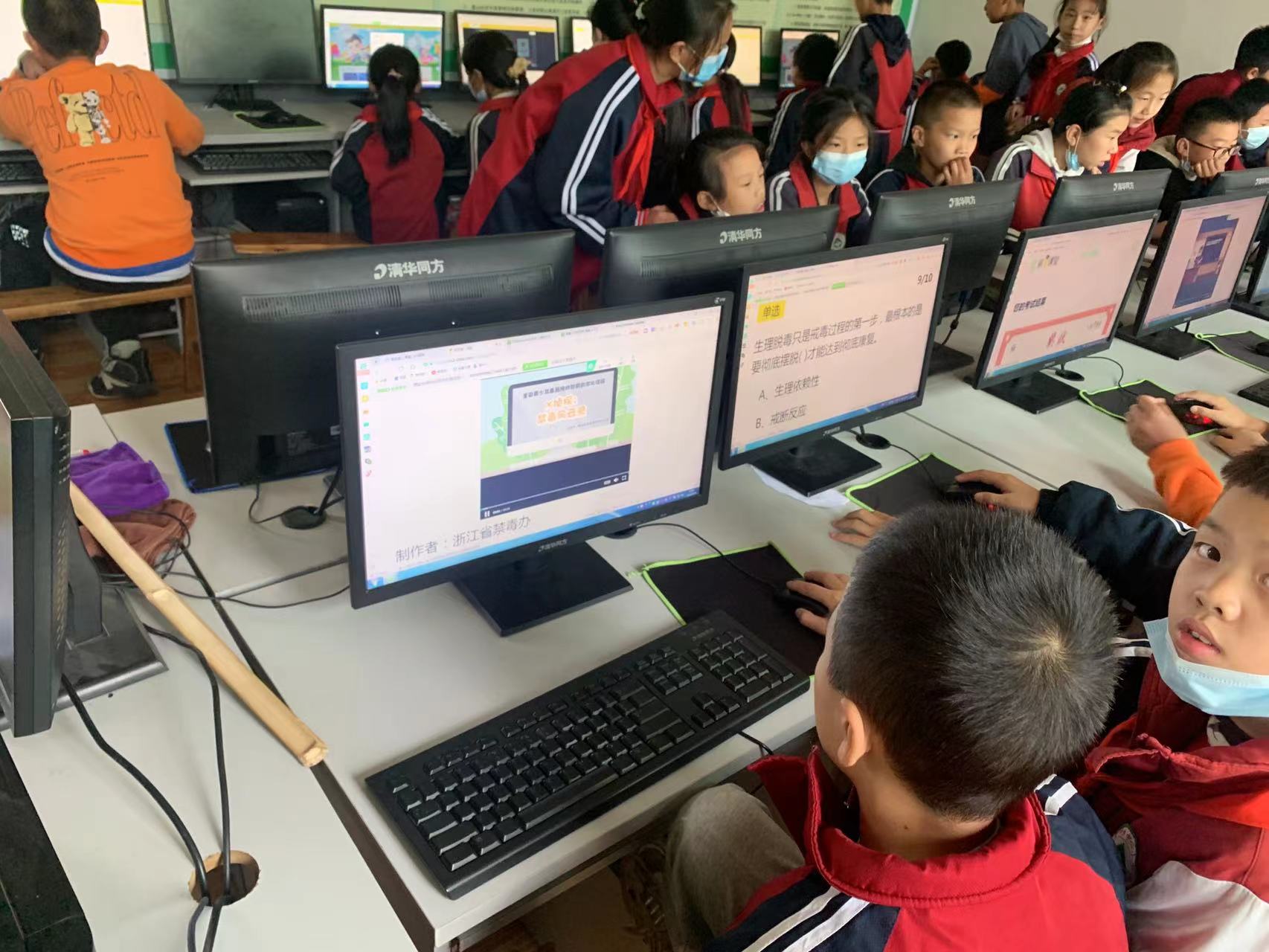 2021全国青少年禁毒青骄第二课堂,中小学禁毒答题操作流程