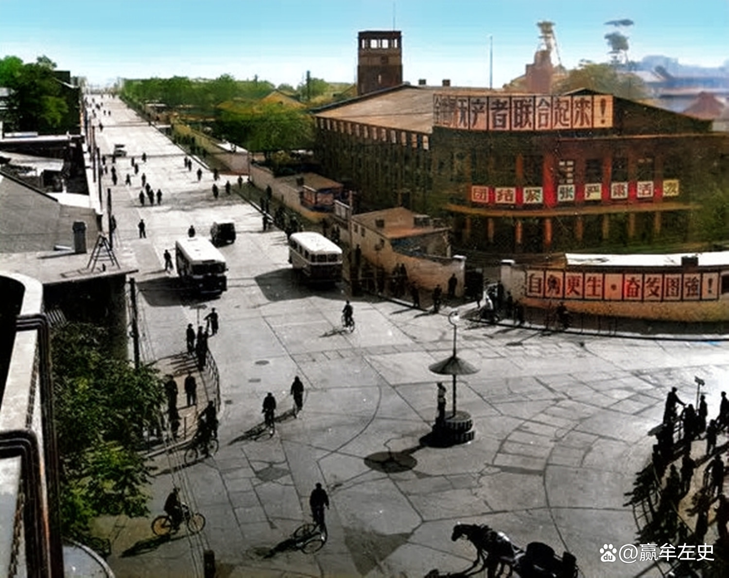 唐山老照片文化宫,老照片唐山百货大楼