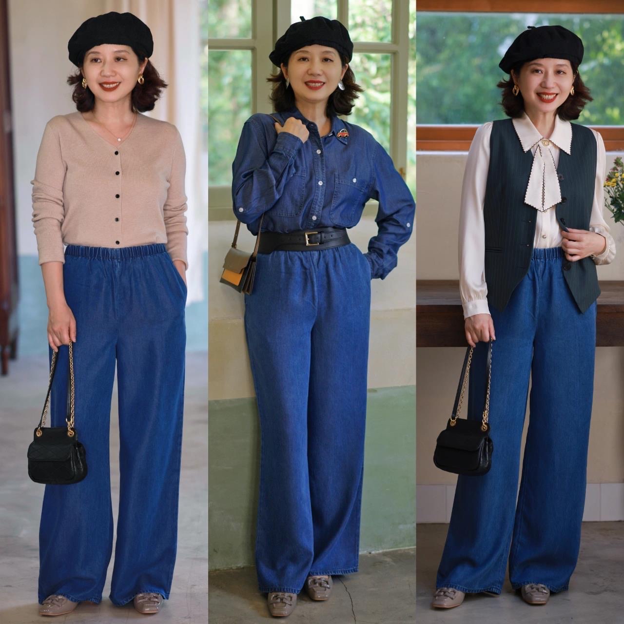 女人过了30穿什么样的裤子才好看,女人上了年纪就应该穿得成熟一点