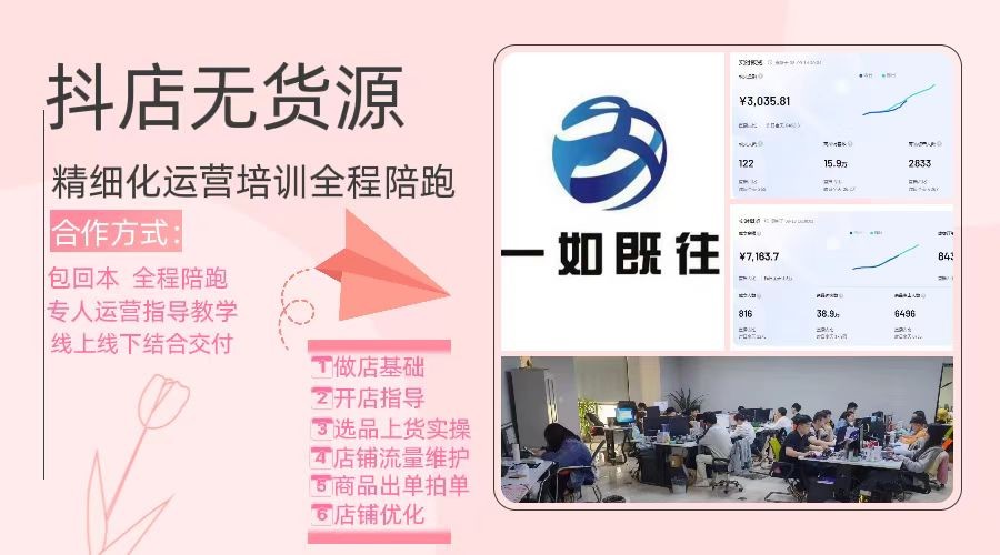 抖音无货源电商怎么做新手入门,无货电商抖音小店新手入门教程