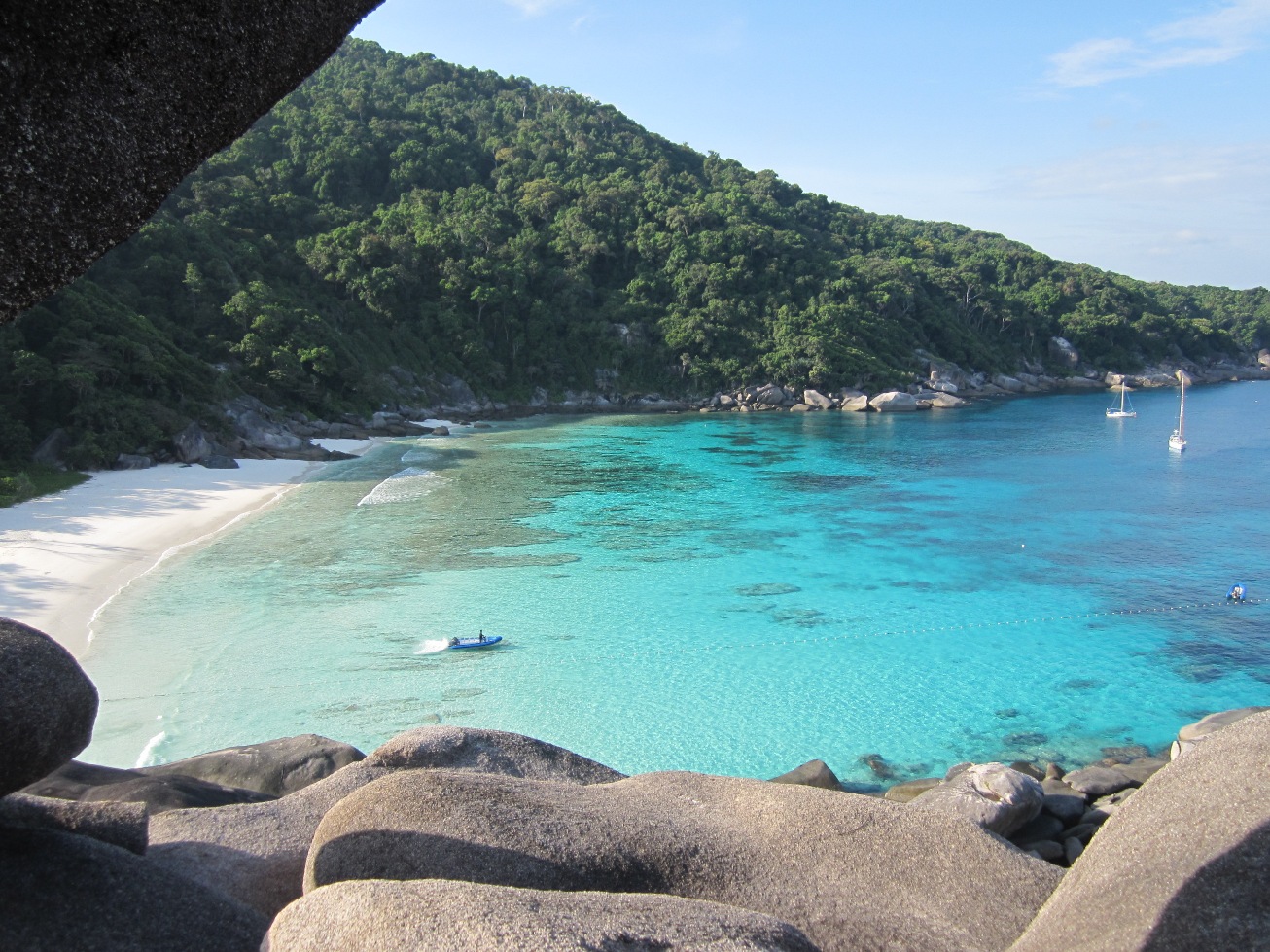 泰国鲜为人知的绝美海岛斯米兰岛,泰国斯米兰群岛全景