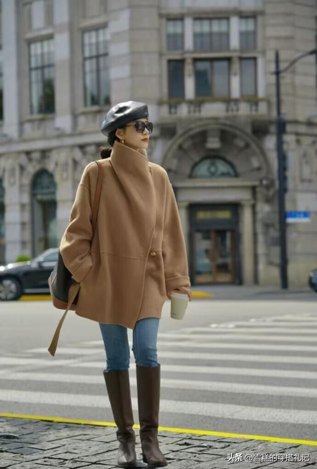 三木秋冬穿搭示范优雅搭配女人味,被三木支配的新年穿搭