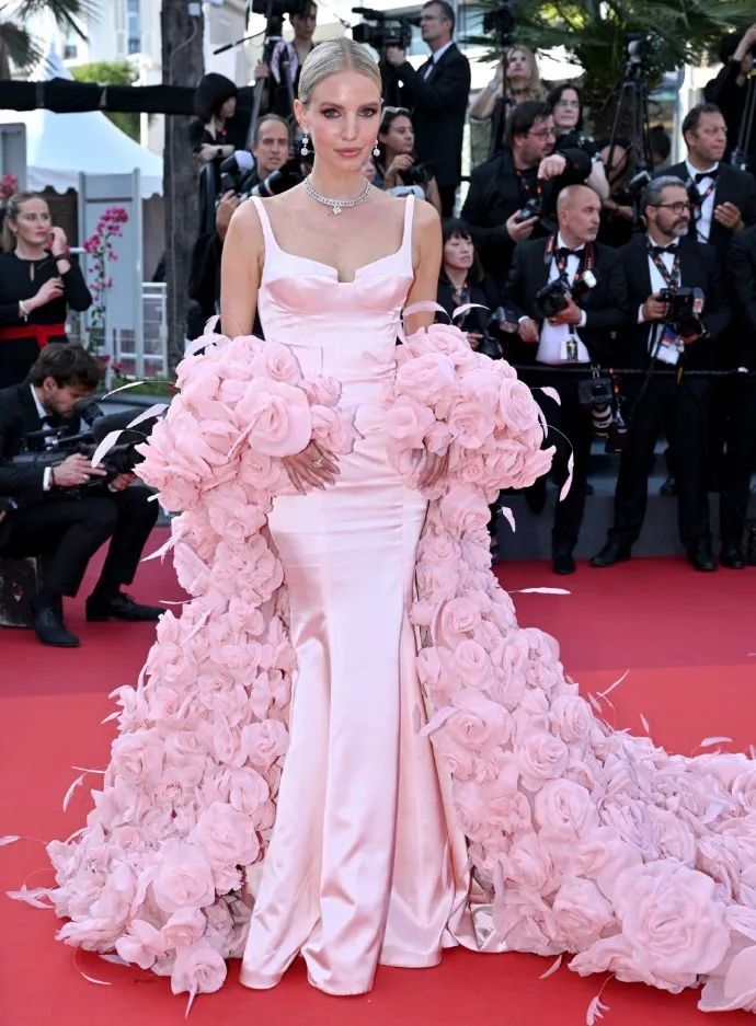 戛纳红毯范冰冰艳压群芳,范冰冰再次惊艳戛纳红毯