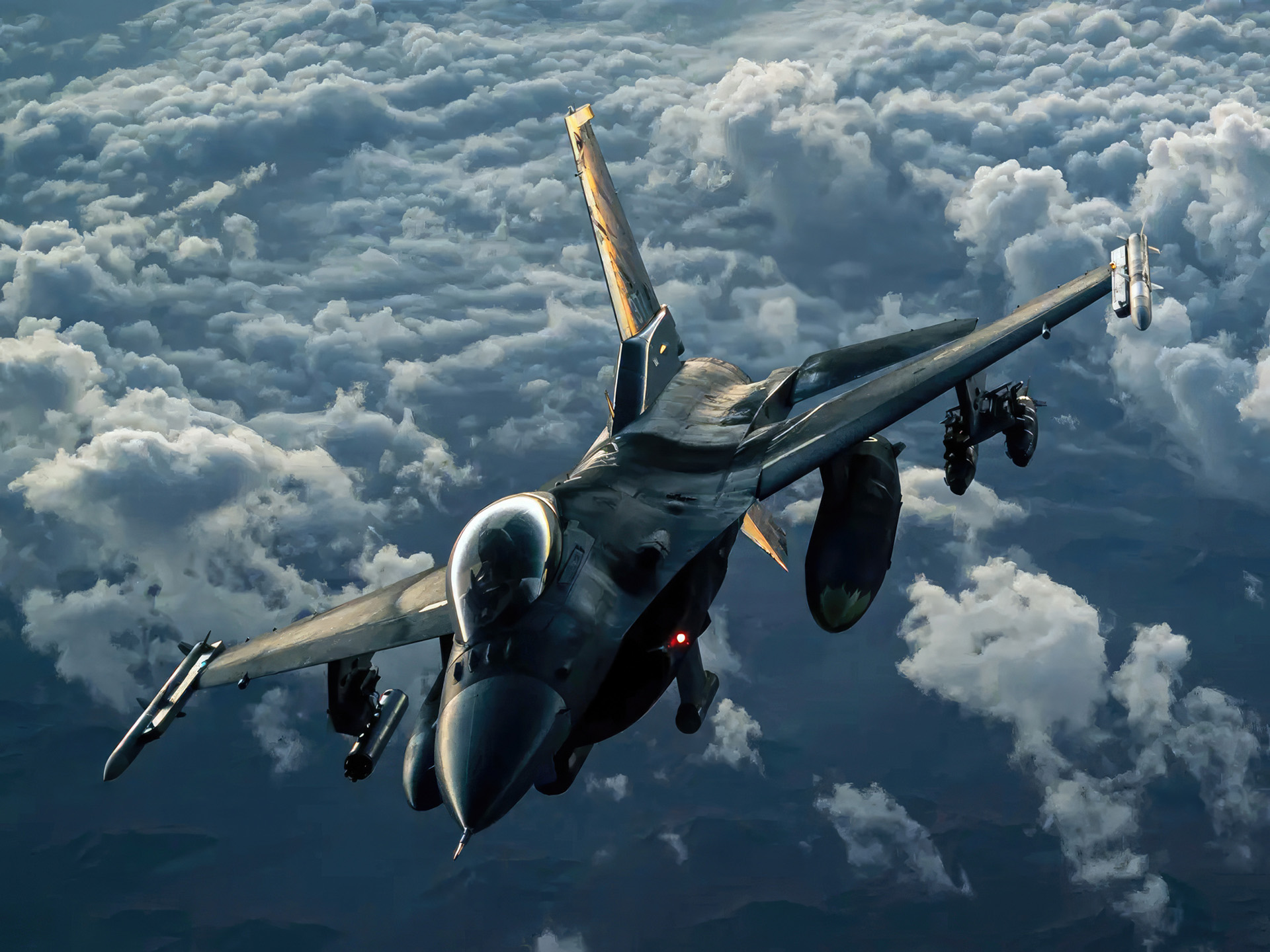 美国f16战斗机有多厉害,新型f16战斗机