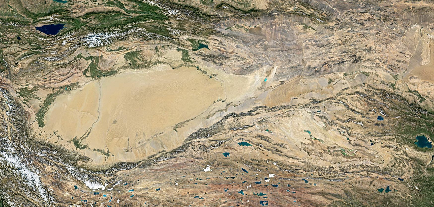 罗布泊死亡之海现状,罗布泊再现碧波荡漾