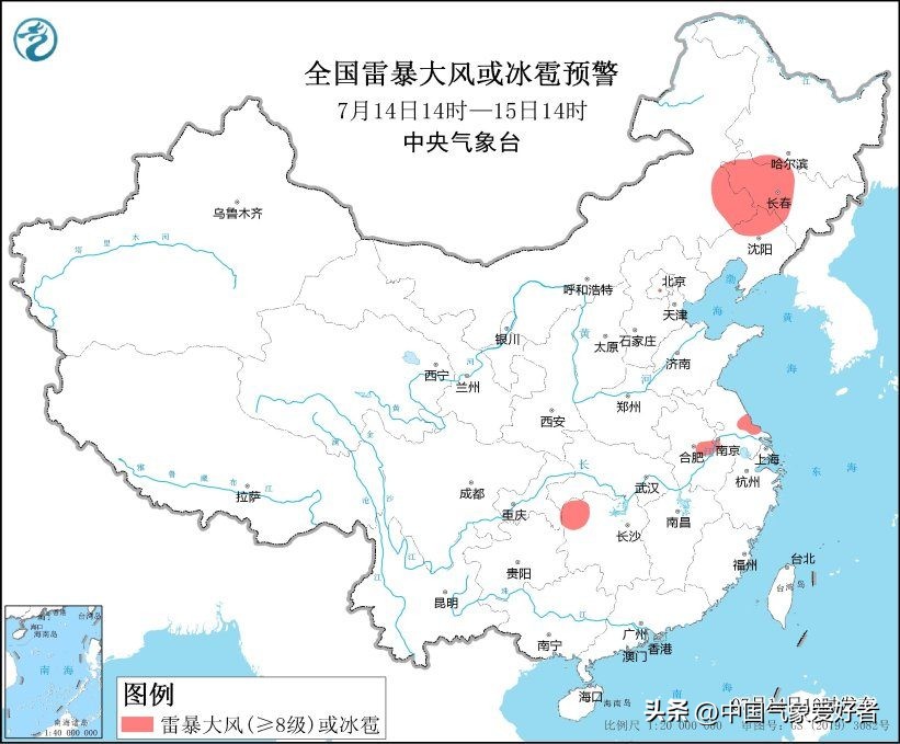 内蒙古跨省暴雨,内蒙古等5地区将有暴雨