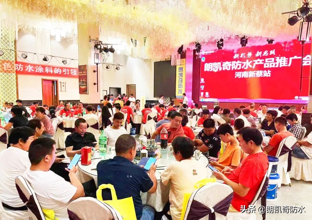 朗凯奇产品推广会(河南新蔡站)----打造区域最具影响力品牌