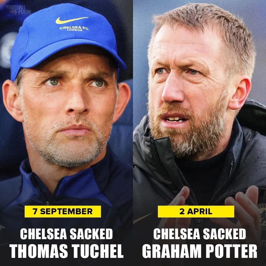 战绩不佳英超三大主教练下课,切尔西兵败2:0后主教练