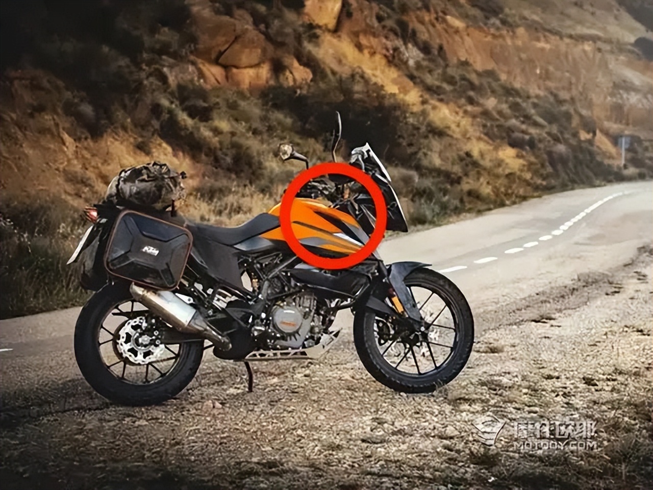 ktm越野大油箱,为啥说ktm油箱贵