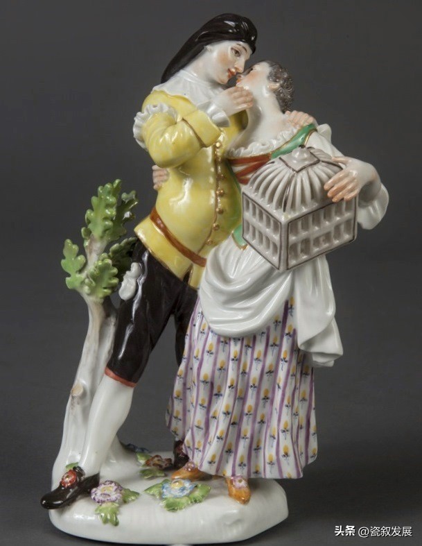 带着“烟火气”的德国梅森Meissen御窑人物瓷塑之小丑角色造型