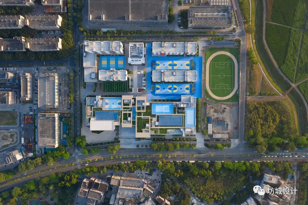 旧厂新生，立体学苑-深圳华朗学校A地块/坊城设计FCHA
