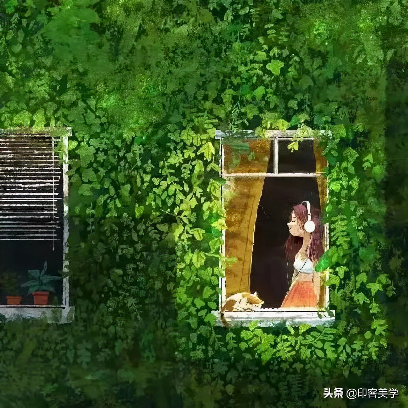 小众插画头像,分享给大家一组我的原创插画头像