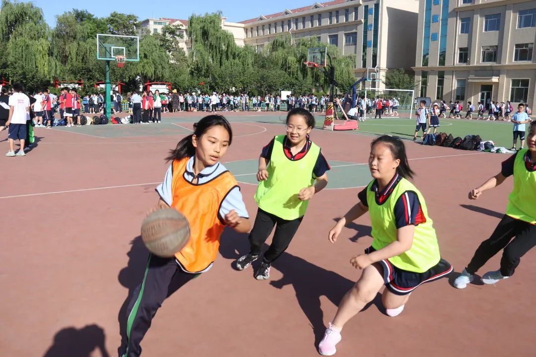 潍坊中新双语学校运动会开幕式,潍坊中新双语运动会