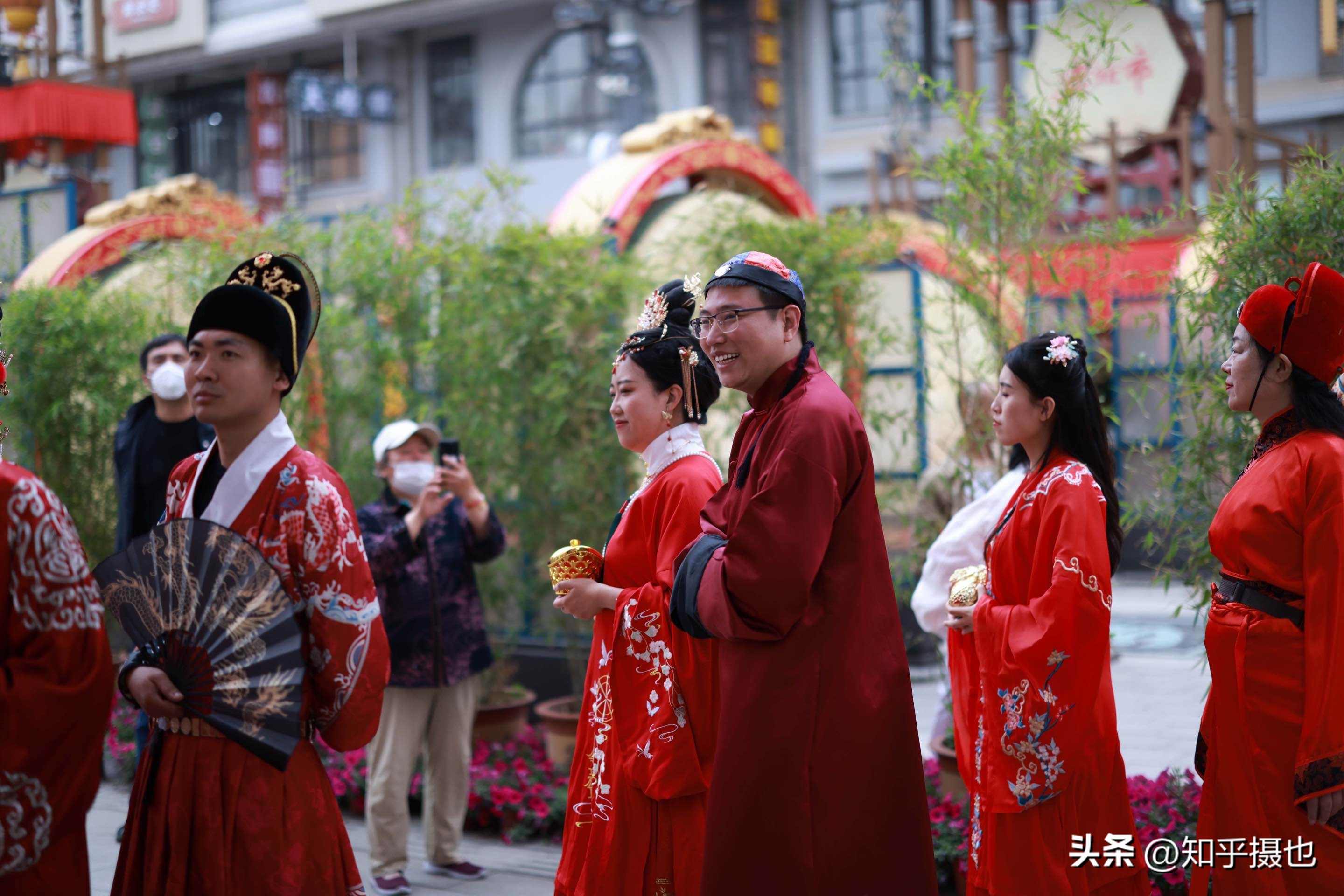 沈阳千年古城集体婚礼,沈阳国风集体婚礼