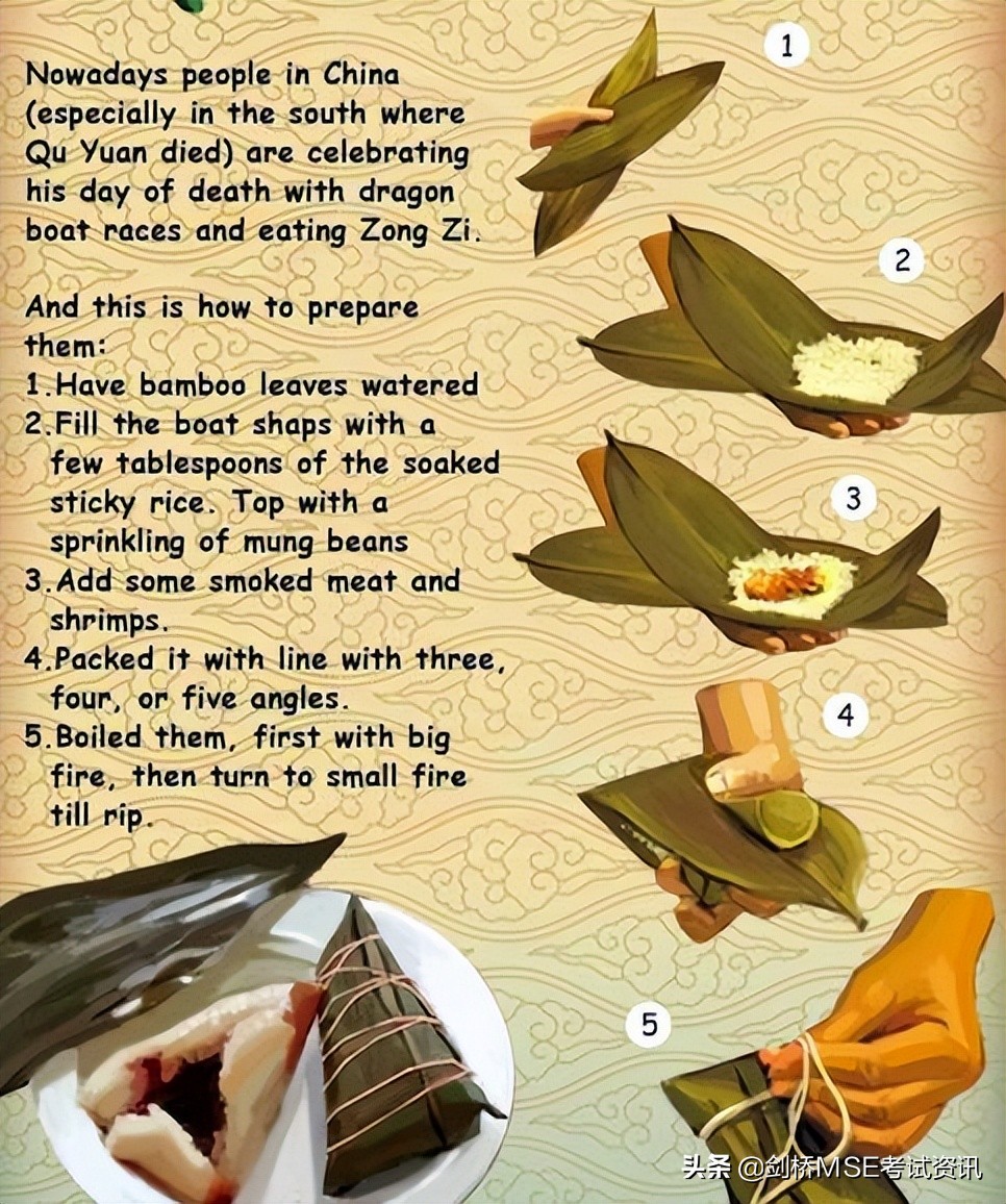 关于端午节的英语看图写话四年级,端午节在什么时候用英语怎么说