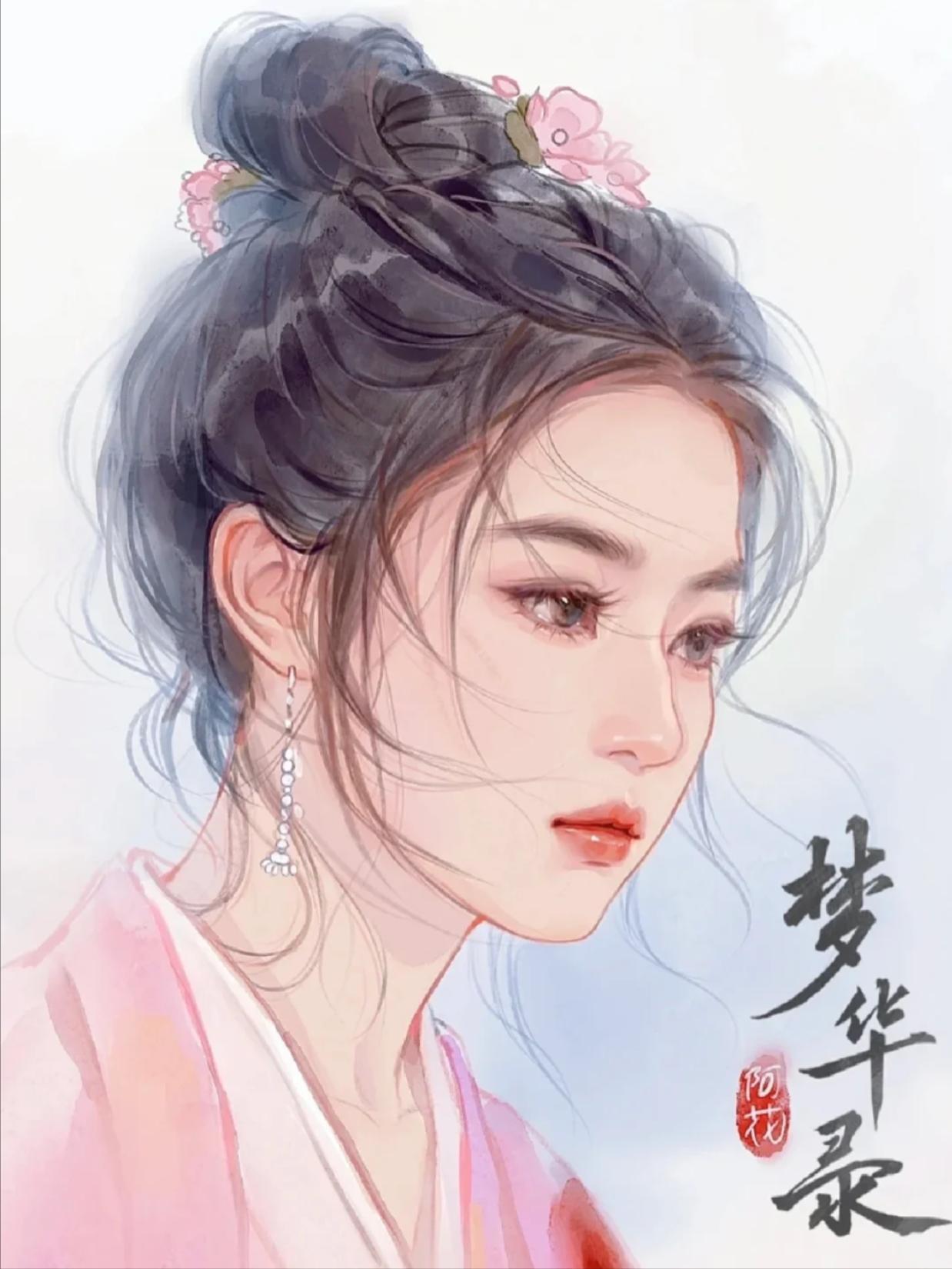 #梦华录#插画｜太上头了！愿剧中的他们永走花路，不知人间疾苦