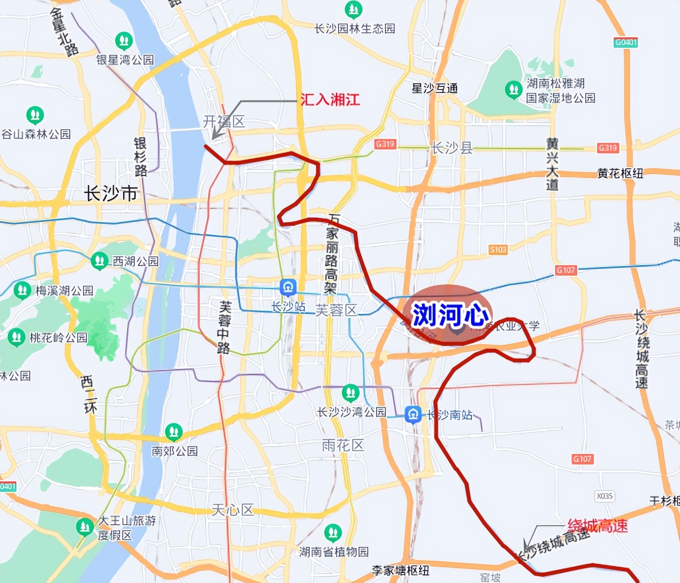 别只盯着湘江!这个一线临河大平层,才是长沙豪宅新贵